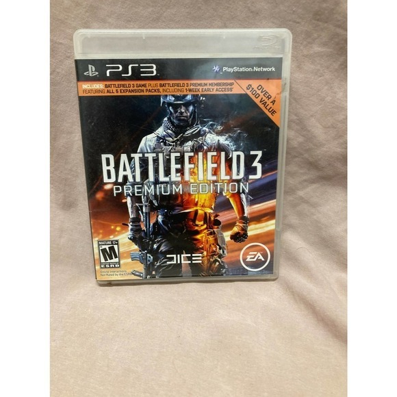 Battlefield 3 -- Premium Edition (Sony PlayStation 3, PS3) CIB - Picture 1 of 4